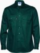 Cotton Drill Work Shirt - Long Sleeve