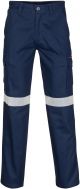 DNC Middle Weight Cotton Double Angled Cargo Pants With CRS Reflective Tape
