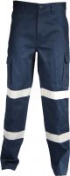 DNC DOUBLE HOOPS TAPED CARGO PANTS