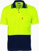 DNC Hi Vis Two Tone Cool Breathe Polo Shirt  Short Sleeve