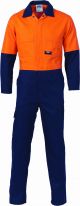 DNC Hi Vis Cool-Breeze 2 Tone Light Weight Cotton Coverall