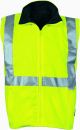 DNC Hi Vis Reversible Vest with 3M Reflective Tape