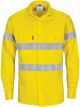 DNC Cool-Breeze Cotton Shirt with Generic Reflective Tape Long sleeve