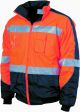 DNC Hi Vis D/N Contrast Bomber Jacket