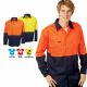 Blue Whale 190g Hi Vis Drill Shirts L/S Day Use