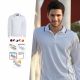 Bocini Stitch Feature Essentials Unisex Adults Long Sleeve Polo